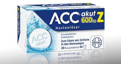 ACC Akutt 600 Z Hustenlöser Spar-Set 2x20Brausetabletten zum Lösen von Schleim in den Atemwegen und zur Unterstützung der Schutzfunktion der Bronchen;