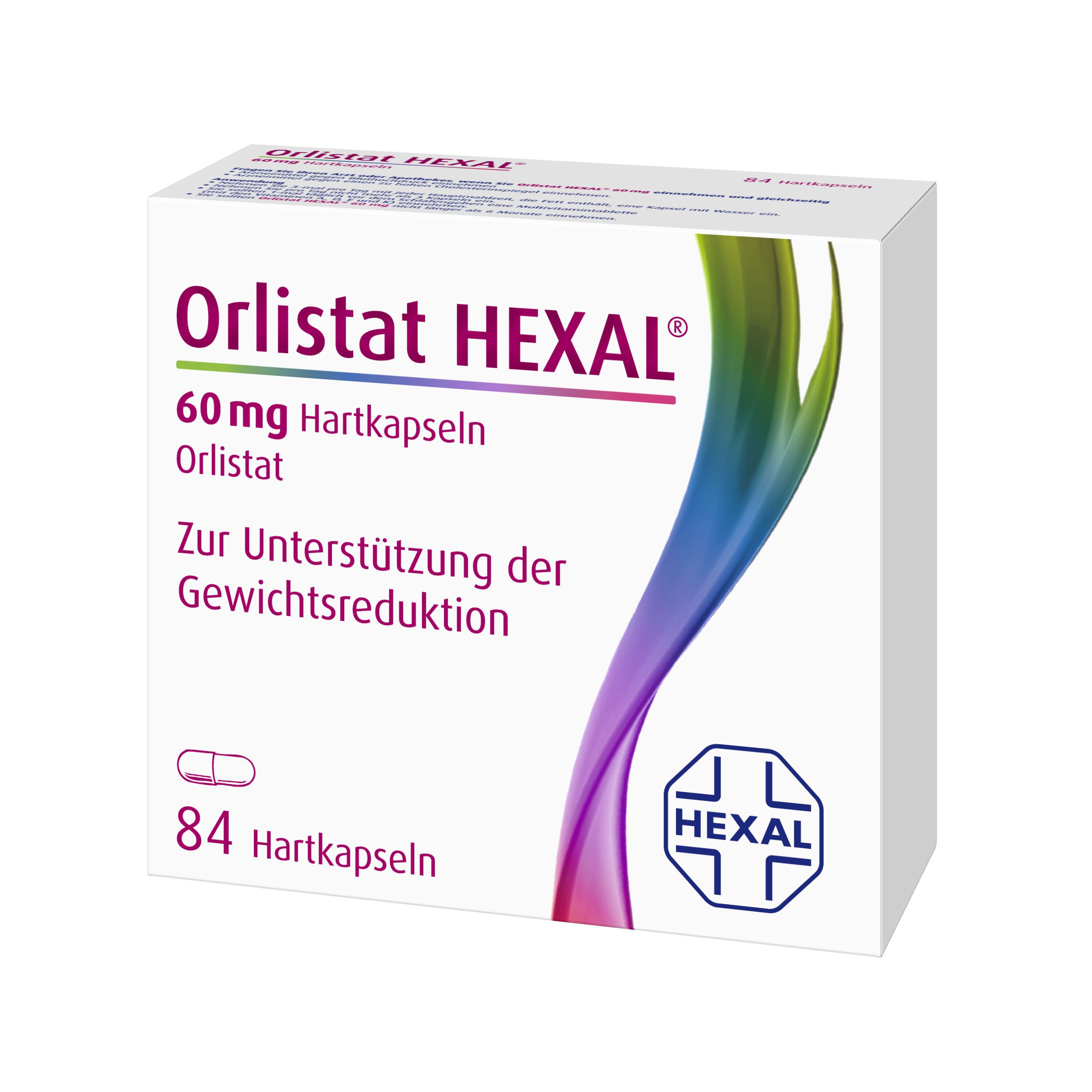 Orlistat Hexal 60 mg, 3X84 St