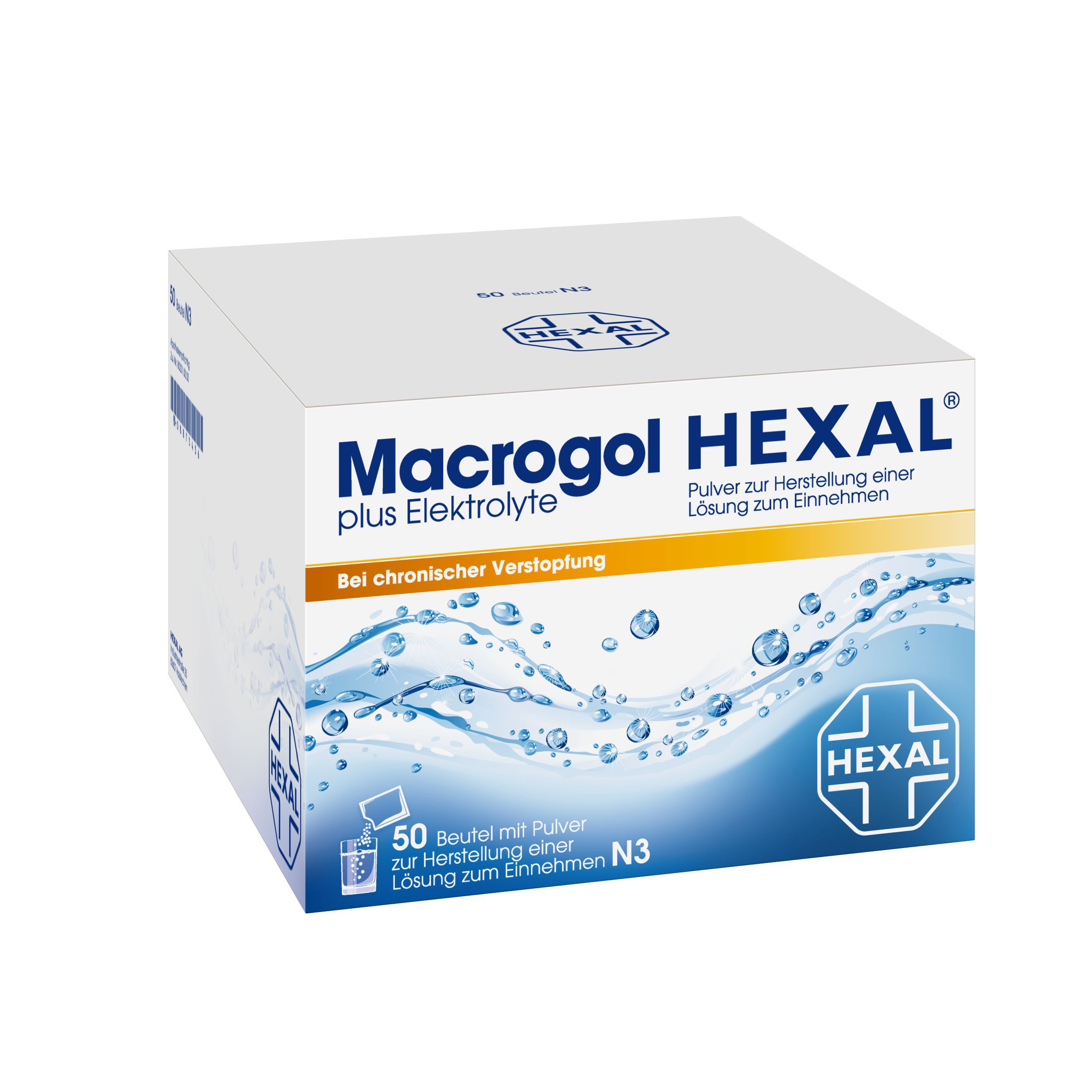 Macrogol Hexal plus Elektrolyte 100stk